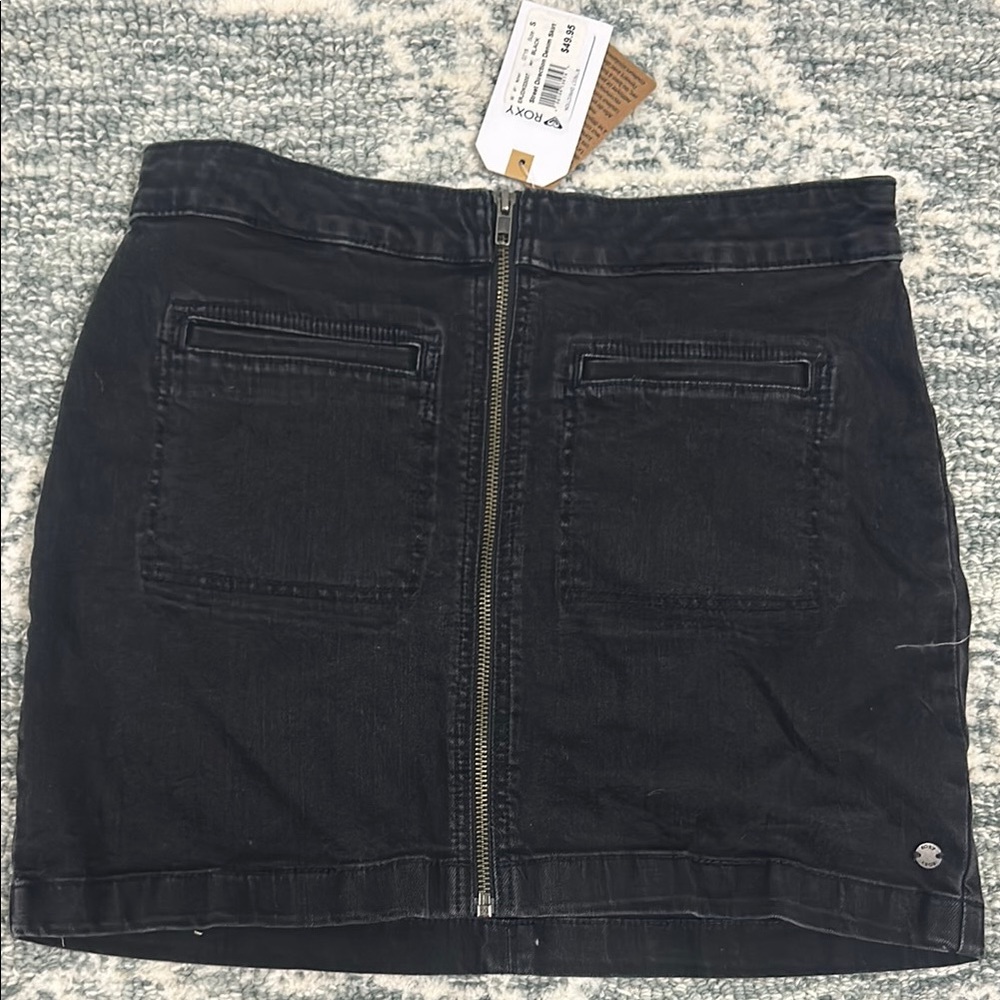 Roxy Black Mini Pencil Skirt Casual